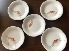 皿　5枚セット　レトロ