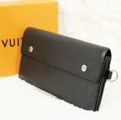 SALE！美品)ルイヴィトン 長財布 タイガ アコルディオン レザー