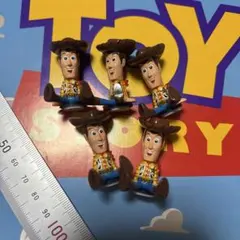 ディズニー　トイストーリー　ウッディ 首ふり　フィギュア　当時物