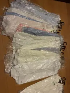 中古長袖、半袖シャツセット（多色、たくさん)