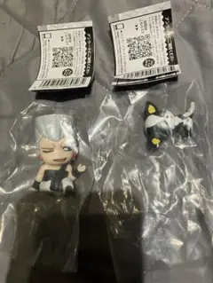 2種 肩ズンジョジョの奇妙な冒険 ガチャ ポルナレフとイギー
