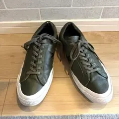 専用ALL STARグリーン レザー スニーカー