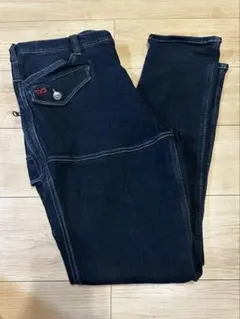 クロダルマ　デニムカーゴパンツ　ワークパンツ　作業ズボンのサムネイル