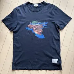 WOOLRICH ボートプリント Tシャツ ネイビー Mサイズのサムネイル