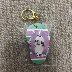 シーサーのおみやげやさんトレーディングビーチサンダルキーホルダー　モモンガ
