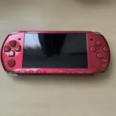 PSP-3000 ディアントレッド ジャンク品　バッテリーなし　本体のみ