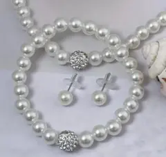 パールネックレス 3点セット