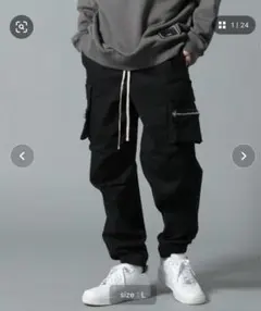パンツ PVOT SOLITUDE STRETCH CARGO PANTS Solitude