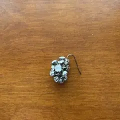 シルバーフラワーピアス　片方のみ