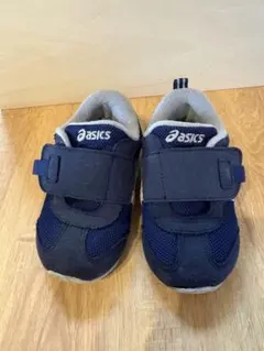 asics キッズスニーカー ネイビー/ホワイト
