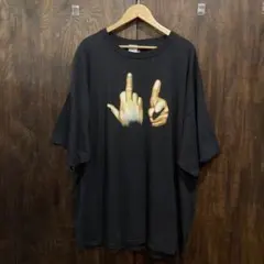 FUCK YOU HAND SIGN Tシャツ A$AP Rocky 3XLのサムネイル