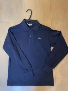 LACOSTE ネイビー 長袖ポロシャツ US XS