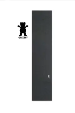 GRIZZLY 右下ポイントデッキテープ 黒　スケボーグリップテープ