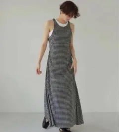 ETRE TOKYO アメスリチェックワンピース