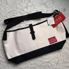 【未使用】 マンハッタンポーテージ CORDURA ショルダーバッグ ホワイト