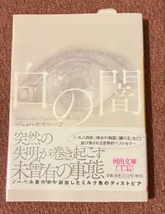 送料無料　白の闇　サラマーゴ　河出文庫