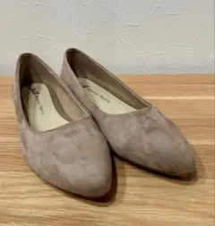 オリエンタルトラフィック　ベージュ フラットシューズ