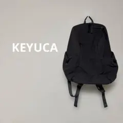 ケユカ KEYUCA 軽量 撥水 リュックサック バックパック 黒のサムネイル