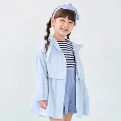 mezzo piano 2wayブルゾン 120cm 水色　新品　タグ付き