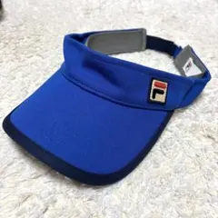 フィラ　サンバイザー　青のサムネイル
