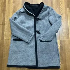 お値下げ❣️リバーシブル　グレー系&ブラック レディースコート
