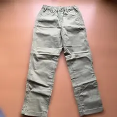 UNIQLO 140サイズ ベージュ ロングパンツ