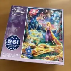 ディズニー ラプンツェル ジグソーパズル 108ピース 光る