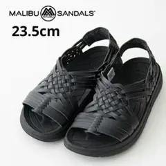MALIBU SANDALS キャニオン 編み込みサンダル 黒 23.5cmのサムネイル