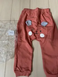 クマデザイン 長ズボン 100cm