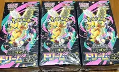 シュリンク付 ポケモンカード MEGA ドリームex 3BOX 未開封