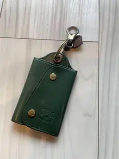 IL BISONTE レザーキーケース グリーン