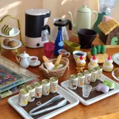 リーメント 寄せ集めセット ドールハウス雑貨 ケーキ 洋食 キッチン家電他
