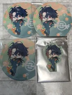 にじさんじ　魁星　アニカフェ　特典コースター ステッカー