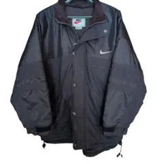 NIKE ナイキ ナイロンジャケット 刺繍ロゴ　胸　背白タグ 90s
