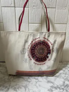 名古屋帯　ハンドメイド　リメイク　トートバッグ 其の353