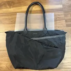 【美品】DIESEL ディーゼル トートバッグ ナイロン デニム ブラック A4のサムネイル