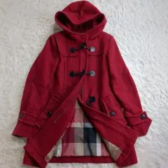 BLUELABEL CRESTBRIDGE ノバチェック トグル ダッフルコート