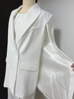 ZARE ケープジャケットパンツスーツ　シャツ　3点/入学式　卒業式に