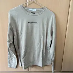 INHERIT ベージュ 長袖カットソー (スターウォーズコラボ)