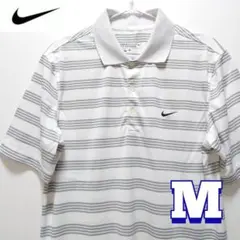 NIKEGOLFナイキ　ゴルフウェア　半袖ポロシャツ　メンズM【美品】