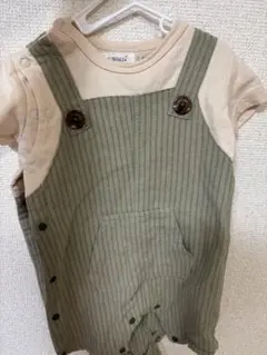 La Stella ストライプロンパース 70　2種