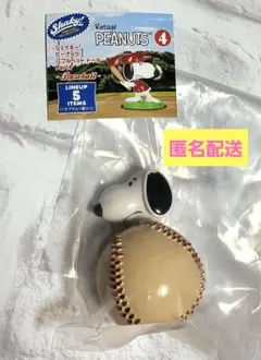 シェイキー！ピーナッツ バブルヘッドドール 4 野球 スヌーピー ボール