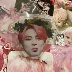BTS JIMIN ジミン アクリルバッジ&韓国製作者様グッズ フォト