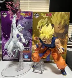 一番くじ　ドラゴンボール B賞C賞 超サイヤ人孫悟空&フリーザセット