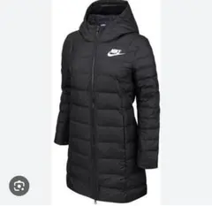 着用4回　NIKE ナイキ ロングダウン ジャケット S ベンチコート