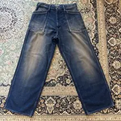 ROTOL : DOUBLE SEAM DENIM PANTS SIZE2