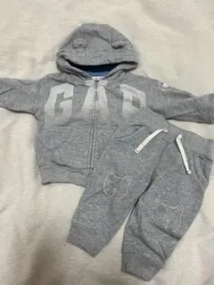 GAP フード付きトレーナーとパンツセット グレー