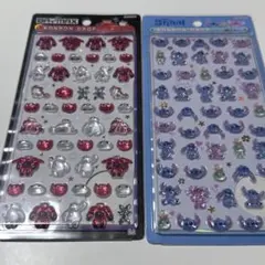 【正規品】ボンボンドロップシールミニ　ベイマックス　スティッチ