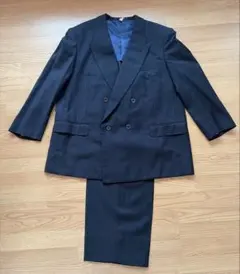 ダブルブレスト スーツ　ダークグレー　No.02