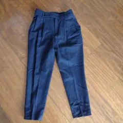 ADORE ネイビー スラックス ウエスト 後ゴム仕様　36